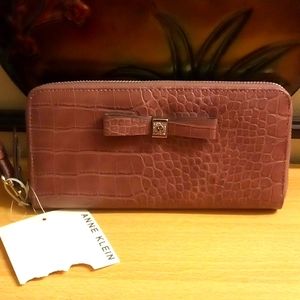 Anne Klein purple wallet